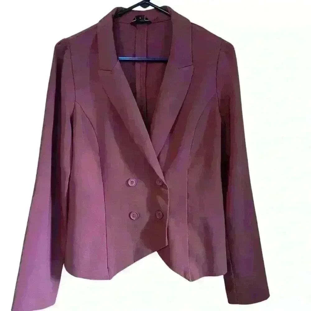 Have Los Angeles Mauve Blazer Jacket - Dusty Rose Sz L